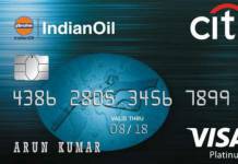 IndianOil Citi Platinum Credit Card
