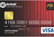 Kotak PVR Gold Credit Card Review