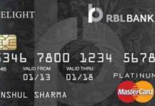 RBL Platinum Delight Credit Card Reviews