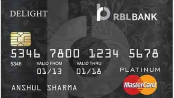 RBL Platinum Delight Credit Card Reviews