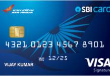 SBI Air India Signature Credit Card Reviews