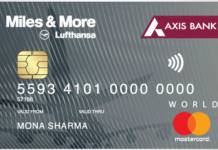 Axis Bank Miles & More Credit Card