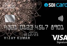 SBI Elite Credit Card