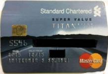 Standard Chartered Titanium Credit Card