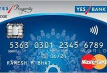 Yes Prosperity Edge Credit Card