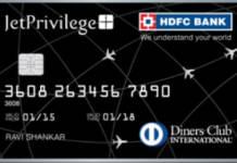 JetPrivilege HDFC Bank Diners Club Credit Card HDFC Diners Club JetPrivilege Credit Card Reviews