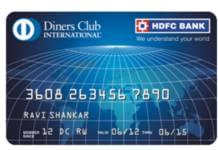HDFC Diners Club Credit Card HDFC Diners Club Platinum