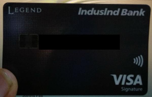 IndusInd Signature Legend Credit Card IndusInd Signature Legend Credit Card Review