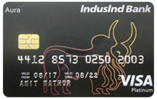 Indusind Platinum Aura Credit Card Indusind Platinum Aura Credit Card Reviews