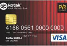 Kotak PVR Gold Credit Card Kotak PVR Gold Credit Card Review