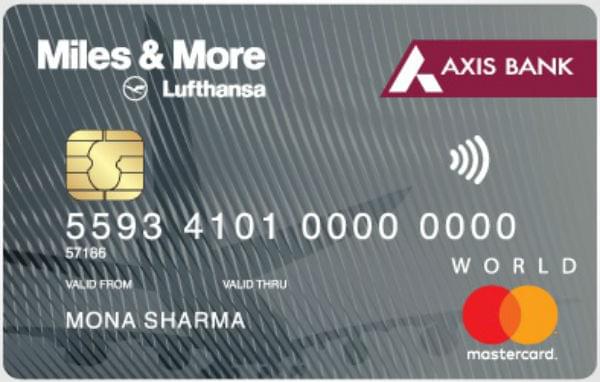 Axis Bank Miles & More Credit Card Axis Bank Miles & More Credit Card