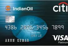 Indian Oil Citi Credit Card Indian Oil Citi Credit Card