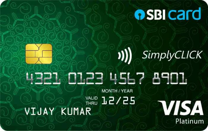 SimplyCLICK SBI Credit Card SimplyCLICK SBI Credit Card
