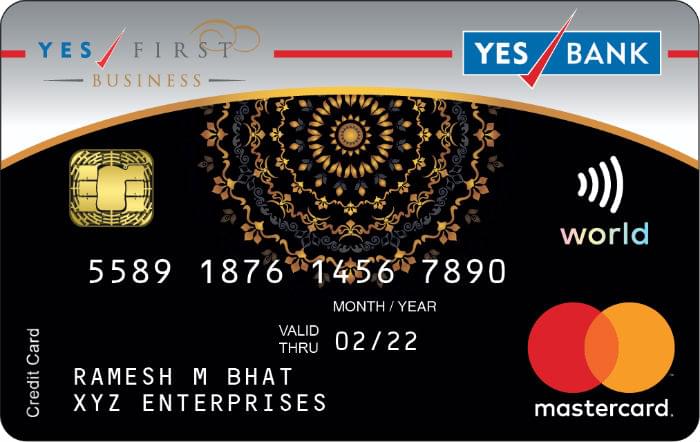 YES Prosperity Business Credit Card Yes Prosperity Business Credit Card