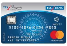 YES Prosperity Rewards Plus Credit Card Yes Prosperity Rewards Plus Credit Card