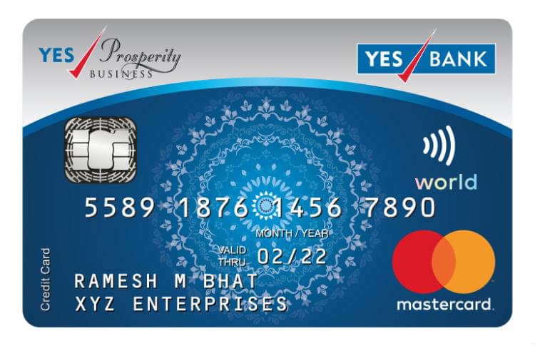 YES Prosperity Rewards Plus Credit Card Yes Prosperity Rewards Plus Credit Card